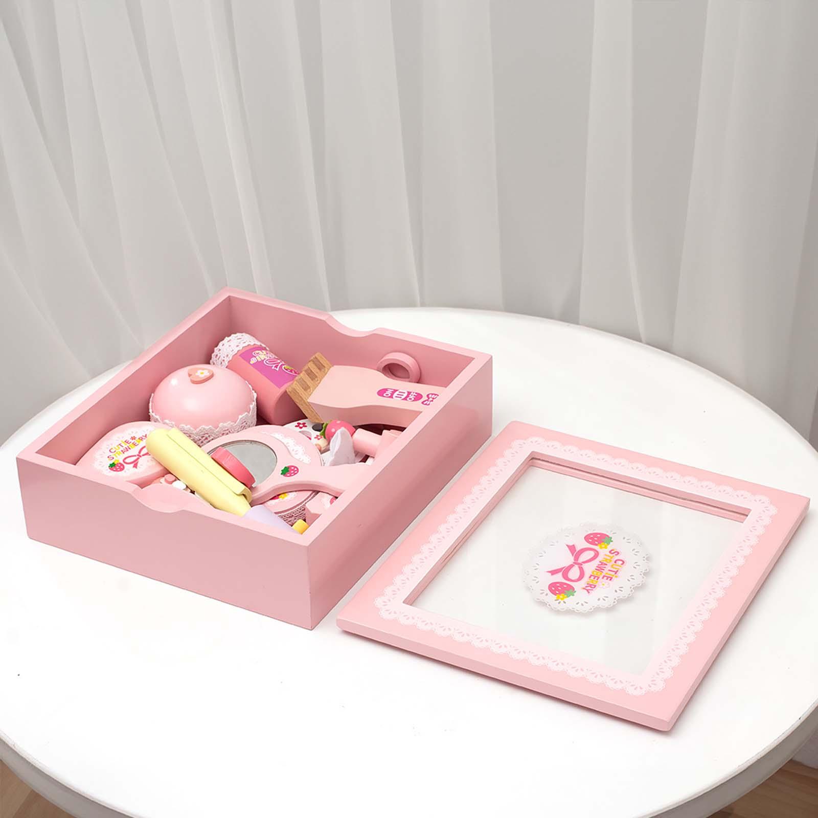 Beauty Makeup Games Free - 木製メイクアップおもちゃセット 女の子向け学習玩具 化粧品おもちゃ ロールプレイゲーム