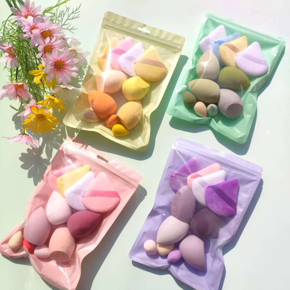 Beauty Makeup Egg - 11/12 個化粧パフメイクスポンジブレンダー美容卵ファンデーションスポンジパウダーパフ女性メイクアップアクセサリー美容ツール