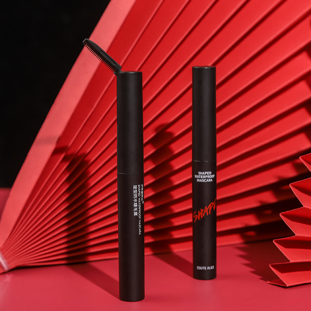 Waterproof Mascara Wand - 防水性のあるまつげプライマーマスカラ、超微細コームワンド付きで長持ちするスレンダーでカールしたまつげベース