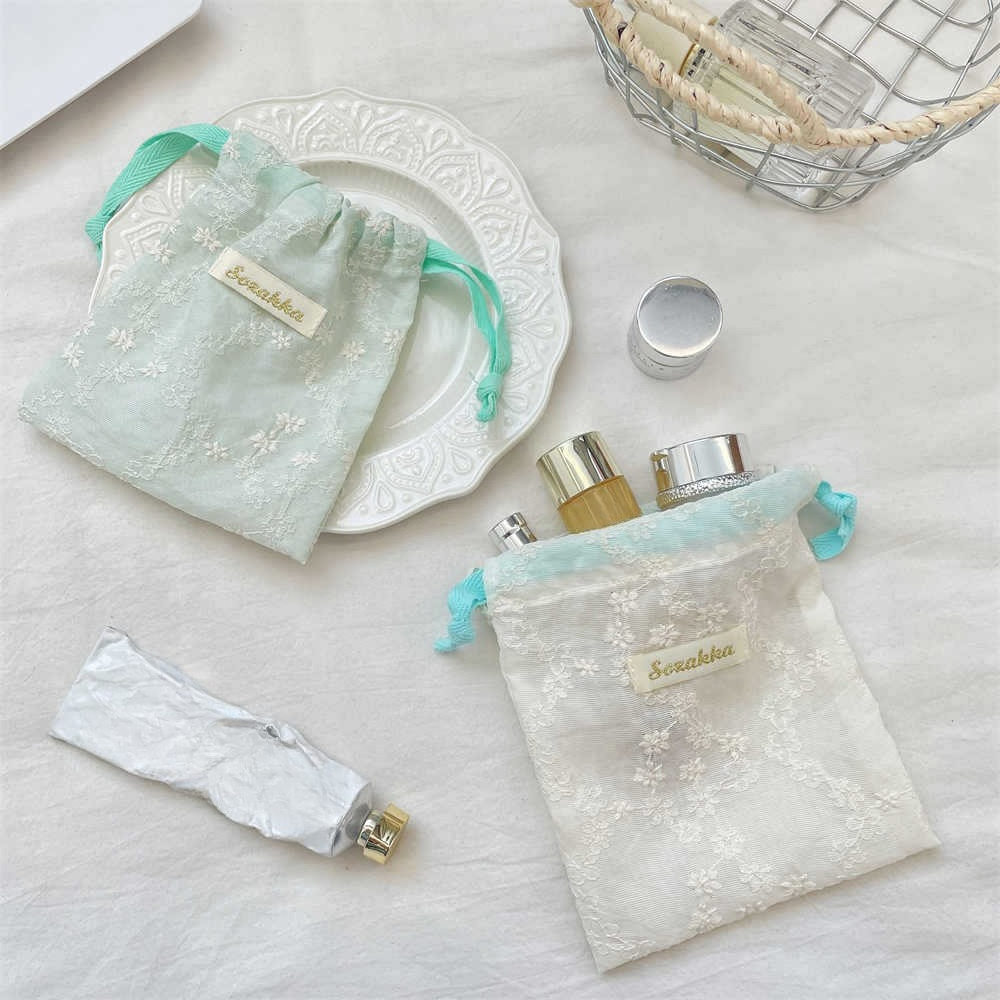 Beauty Preservation Makeup Bag - ポータブルメイクアップトラベルオーガナイザー多機能収納バッグジュエリーダストバッグ新しいかわいい巾着バッグかわいい花柄化粧品ポーチ