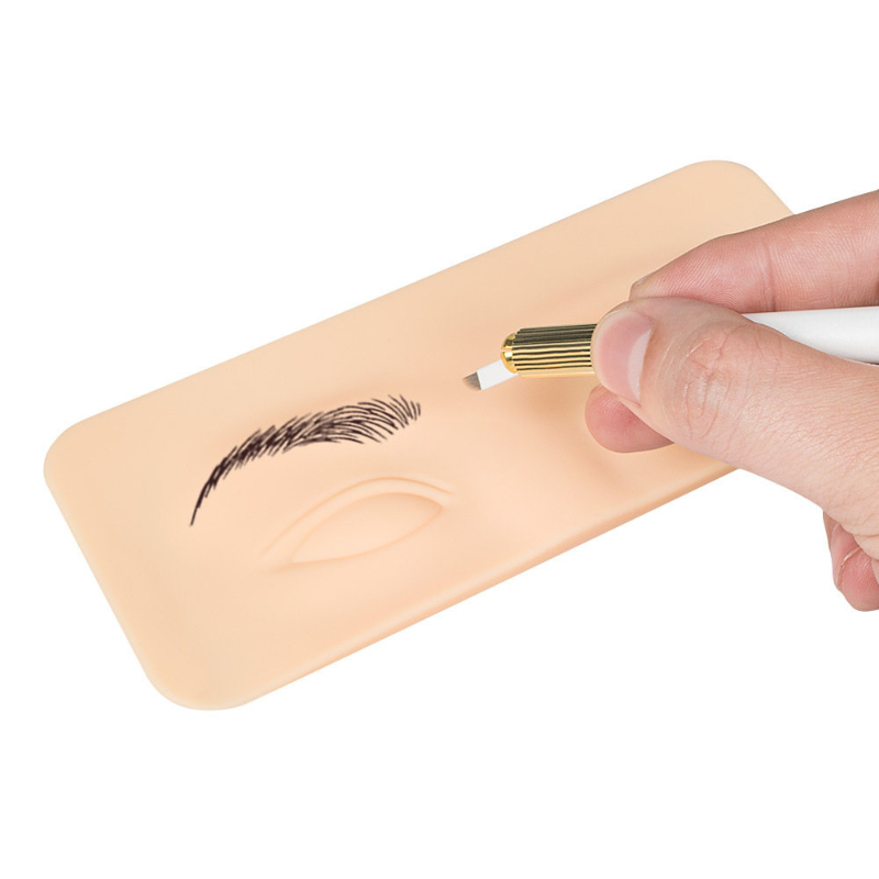 プレミアム5Dシリコン製眉毛タトゥー練習用スキンパッド、アイ - Beauty Makeup Academy のレビューと価格