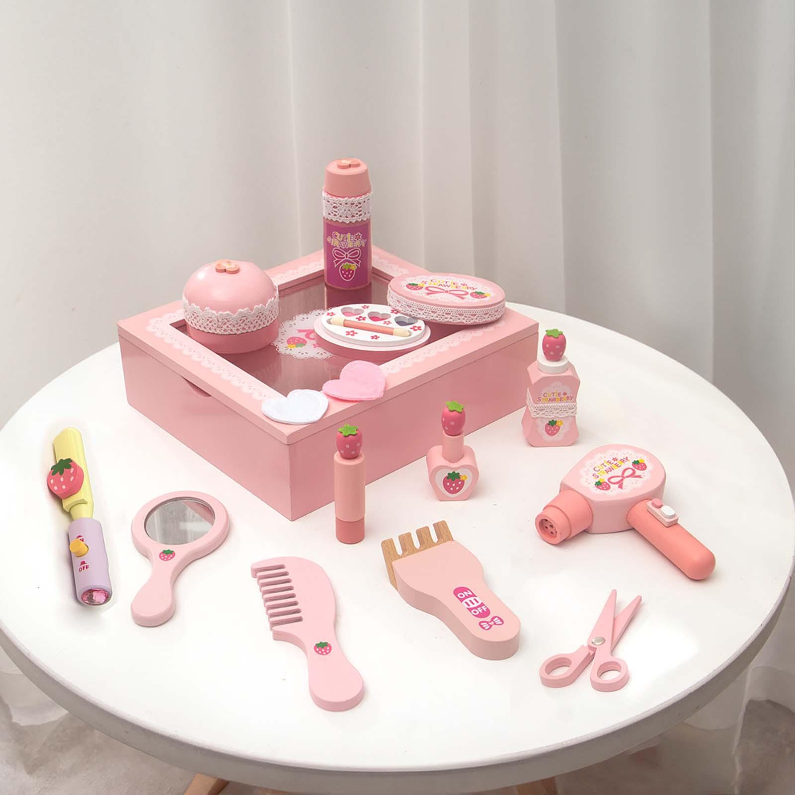 木製メイクアップおもちゃセット 女の子向け学習玩具 化粧品お - Beauty Makeup Games Free のレビューと価格