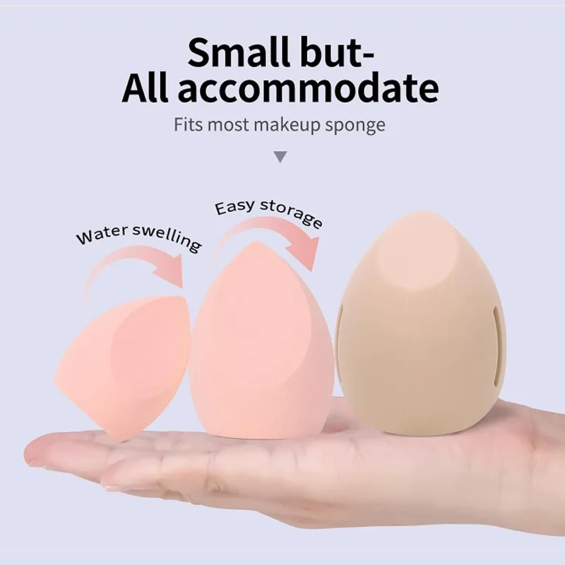 美容卵用シリコン収納バッグ,通気性と防塵性,メイクアップスポ - Beauty Makeup Egg のレビューと価格
