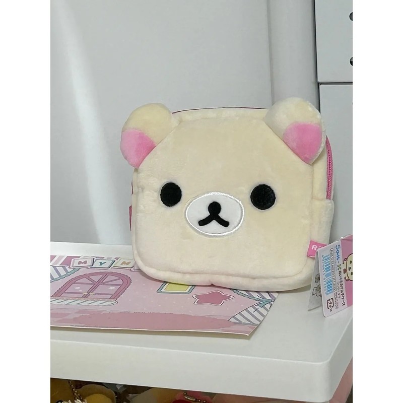 漫画リラックマメイクアップオーガナイザー収納袋かわいい漫画ク - Beauty Preservation Makeup Bag のレビューと価格