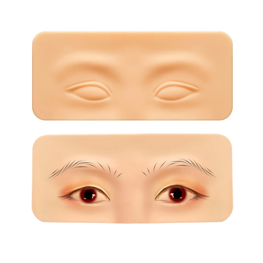 シリコン製眉毛タトゥー練習用スキンパッド、アイパーマネントメ - Beauty Makeup Academy のレビューと価格