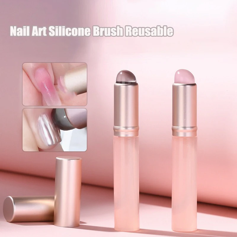 1 個ネイルアートシリコーンアプリケータースティックブラシ口 - Contour Palette Stick のレビューと価格