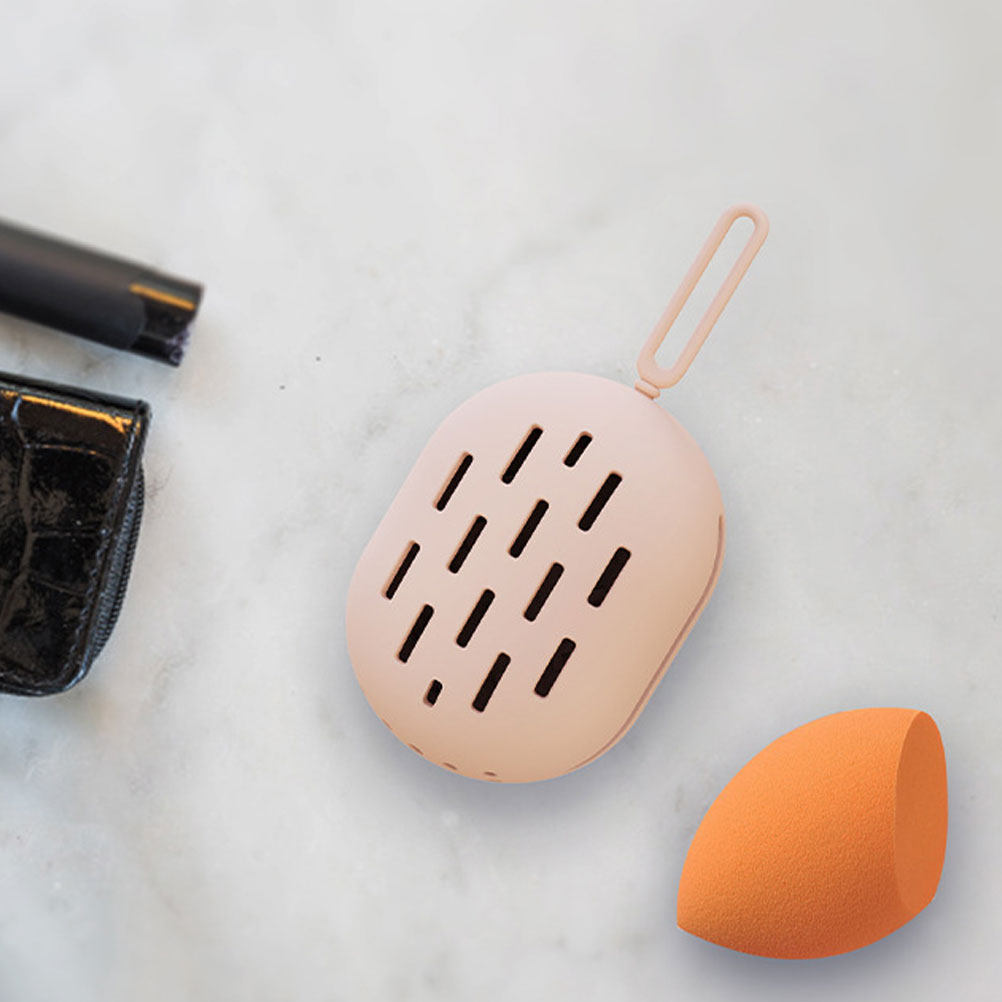 2個入りメイクアップスポンジボックス シリコンパフホルダー  - Beauty Makeup Box のレビューと価格