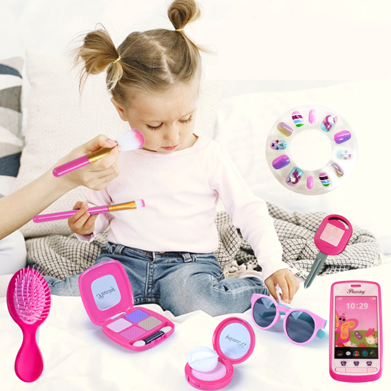 女の子のためのメイクアップキット,化粧品バッグ,プレイハウス - Beauty Makeup Games Free のレビューと価格