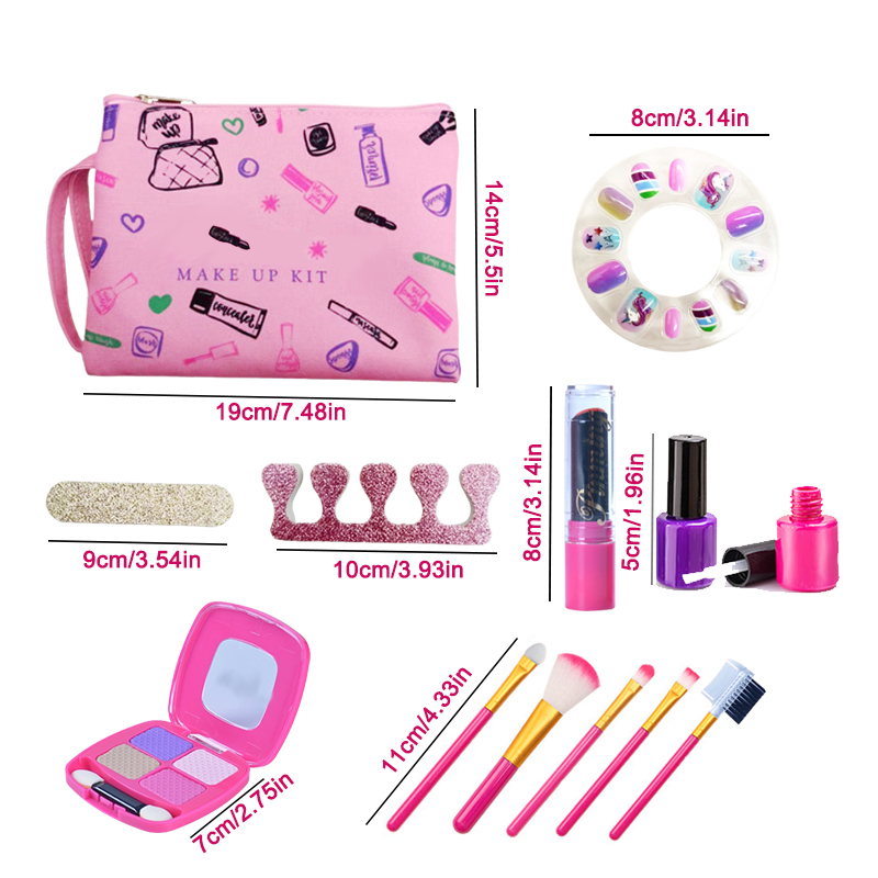女の子のためのメイクアップキット,化粧品バッグ,プレイハウス - Beauty Makeup Games Free のレビューと価格