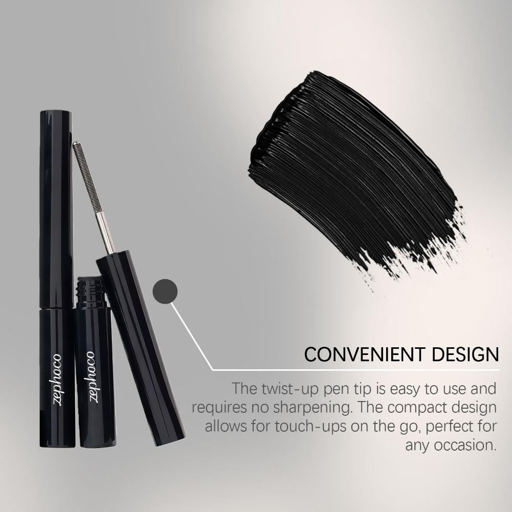 4g ロングラッシュ 3D ナチュラル ブラックブラウン ア - Waterproof Mascara Wand のレビューと価格