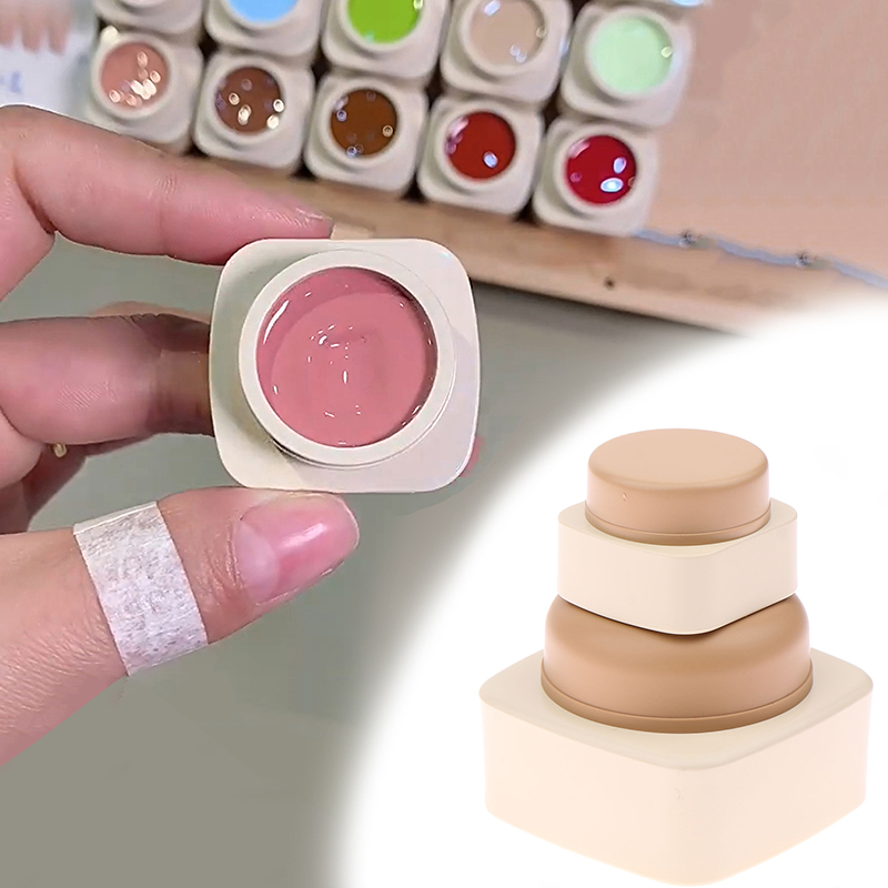 5/20g 空のプラスチック製ネイルアート化粧品スクエア容器 - Beauty Makeup Box のレビューと価格