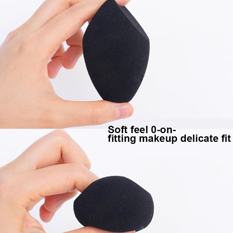 ブラックビューティースポンジエッグ2個 - ラテックスフリー - Beauty Makeup Egg のレビューと価格