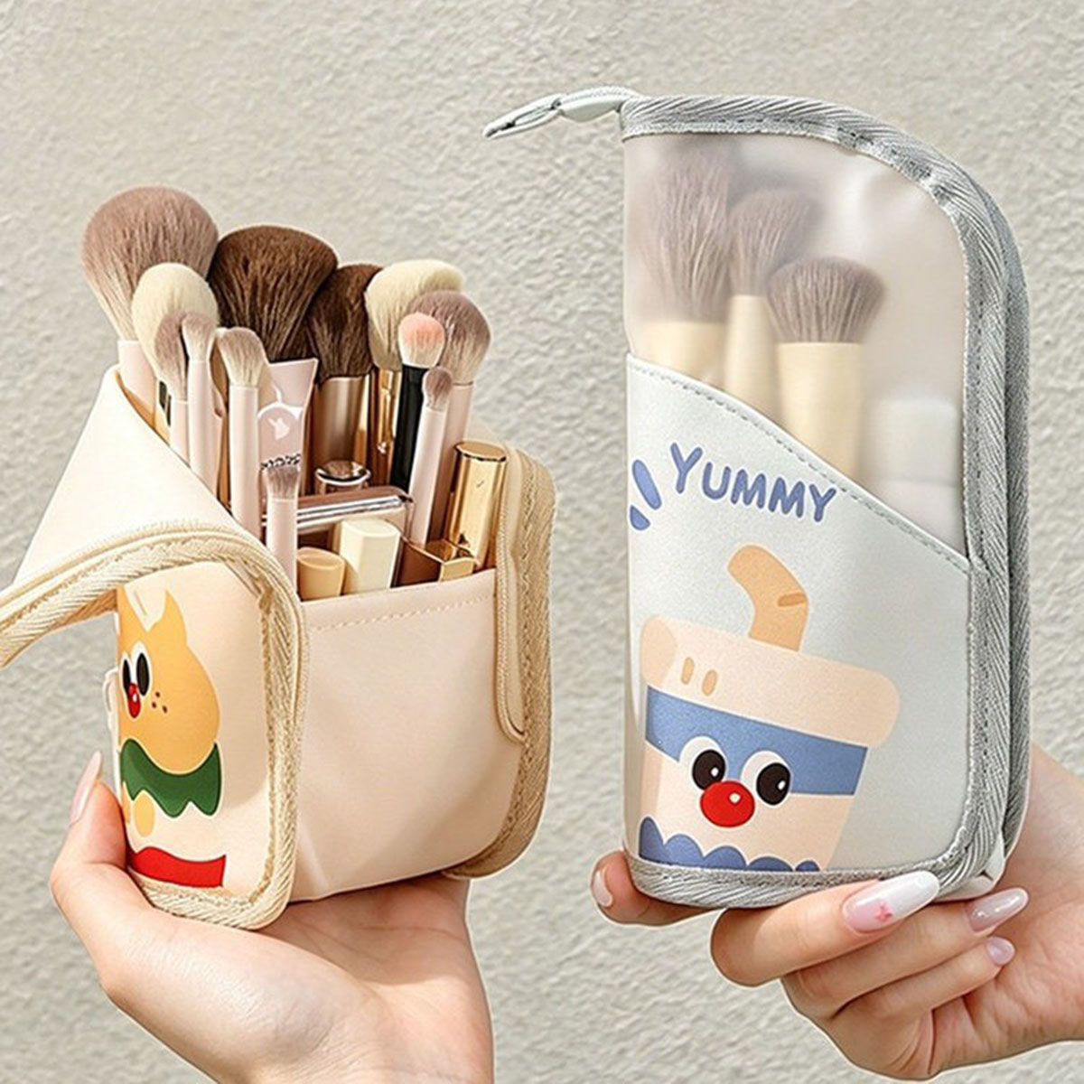 1 個化粧品バッグトラベルスタンド収納メイクアップ下着オーガ - Beauty Preservation Makeup Bag のレビューと価格