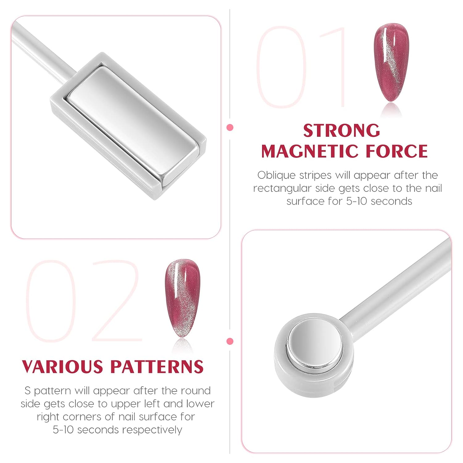 LINMANDA 両端マジック磁気スティック キャットアイネ - Contour Palette Stick のレビューと価格