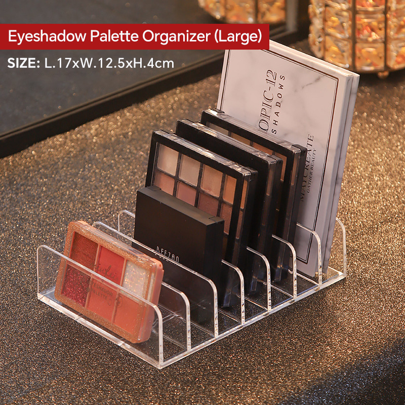 7 グリッドアクリルテーブル化粧品棚デスクトップ引き出しパー - Beauty Makeup Box のレビューと価格