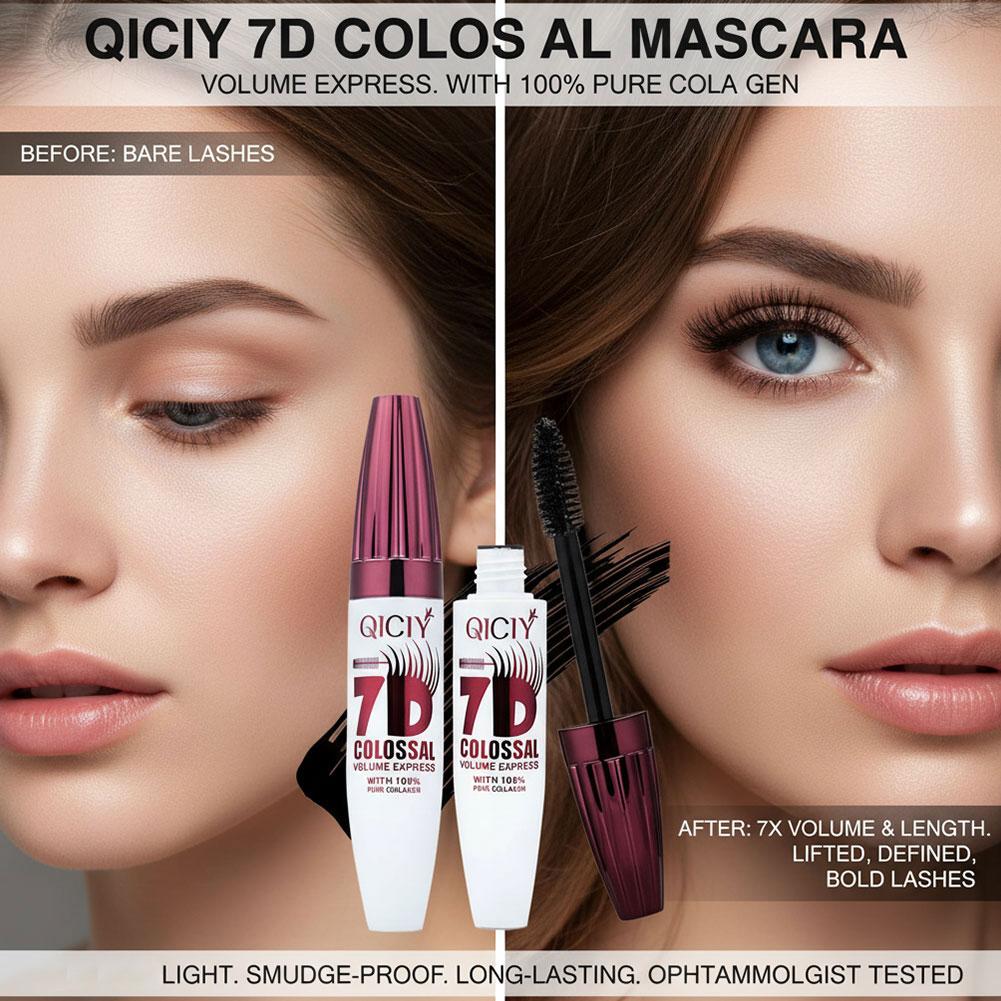 7D 防水マスカラ 長持ちボリュームカーリング増粘ブラックア - Waterproof Mascara Wand のレビューと価格