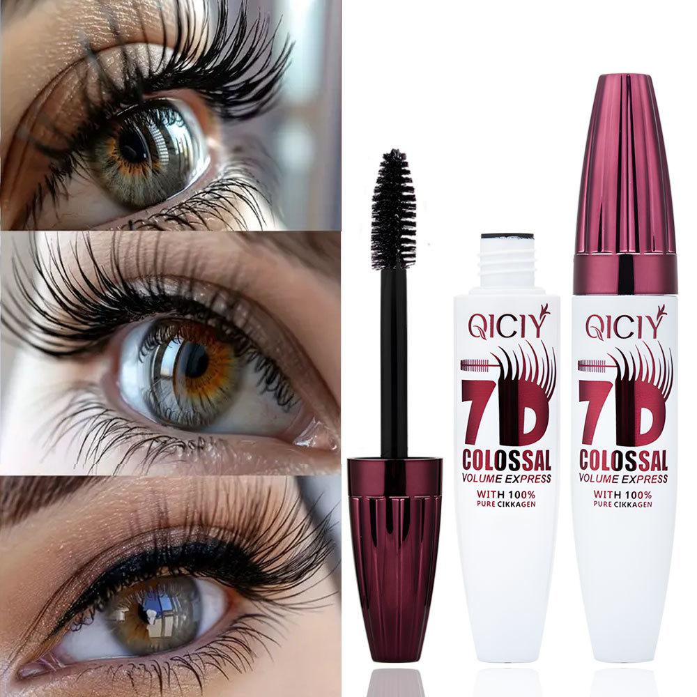 7D 防水マスカラ 長持ちボリュームカーリング増粘ブラックア - Waterproof Mascara Wand のレビューと価格