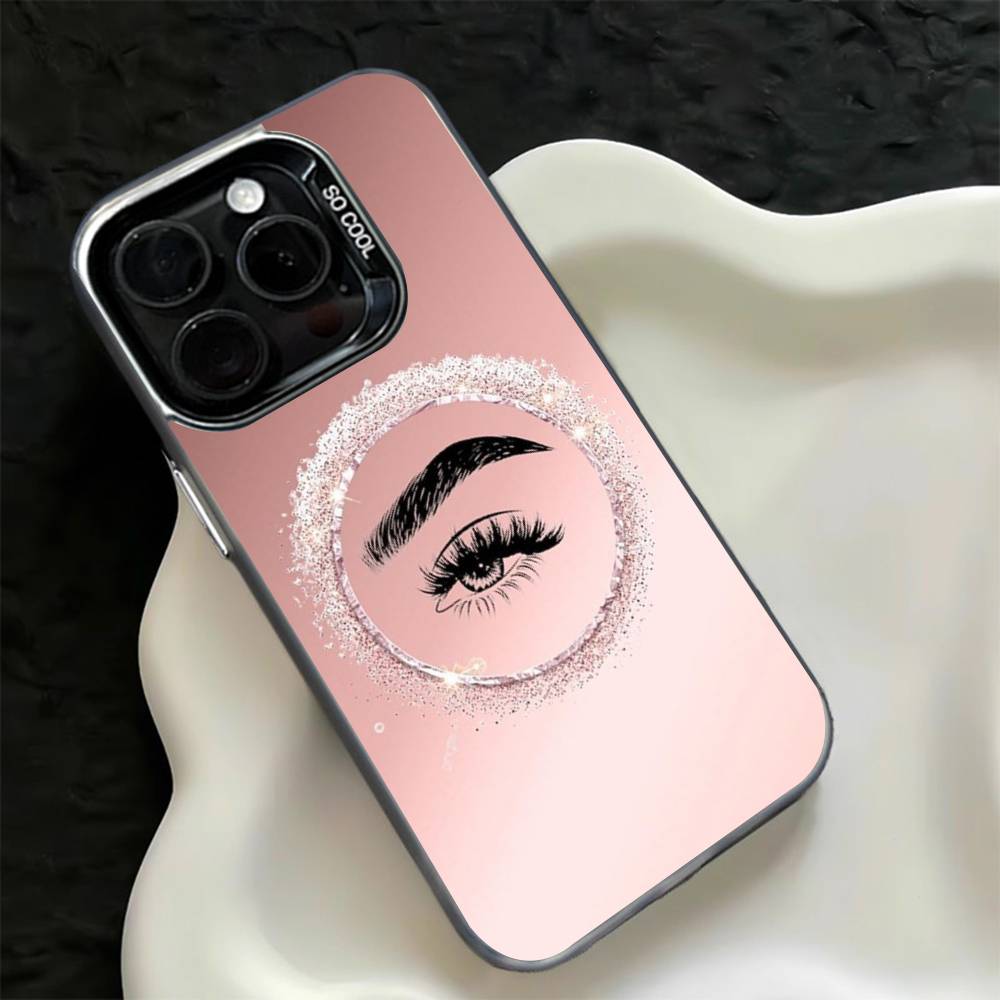 美容メイクアップまつげ＆眉毛デザインのiPhone 17/1 - Makeup Is Beauty Quotes のレビューと価格