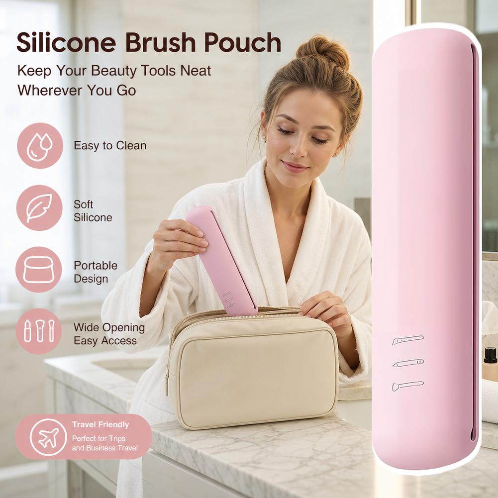 多機能メイクブラシ収納バッグ旅行用ポータブルビューティーエッ - Beauty Makeup Egg のレビューと価格